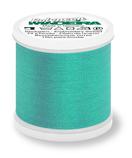 1799 Peacock Madeira Polyneon 220 Yards Polyester embroidery thread spool