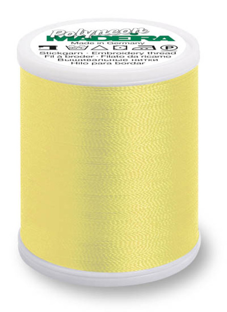 Madeira - Polyneon - Polyester Embroidery/Sewing Thread - 9847-1866 Lemon Frost