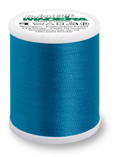 1977 Sapphire Madeira Polyneon 1100 Yards Polyester embroidery thread spool