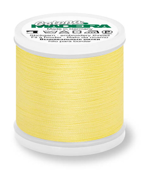 Madeira - Cotona 30 - Cotton Sewing/Quilting Thread - 9330-770 Lemon Yellow | Sit n' Sew
