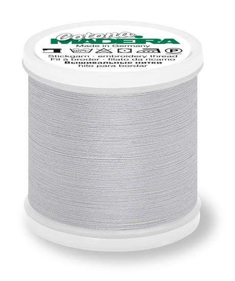 570 Pale Powder Blue Madeira Cotona Cotton embroidery thread spool