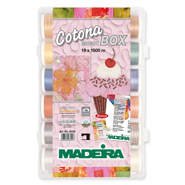 Madeira - Cotona 50 - Sewing/Quilting Thread - Smart Box