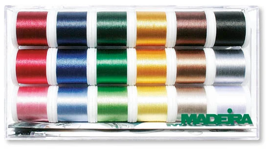 Madeira Polyneon embroidery thread spool