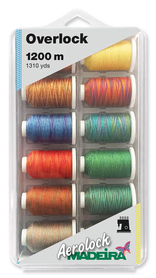 Madeira - Aerolock 125 - Sewing Thread - Blisterbox/Multicolor | Sit n' Sew