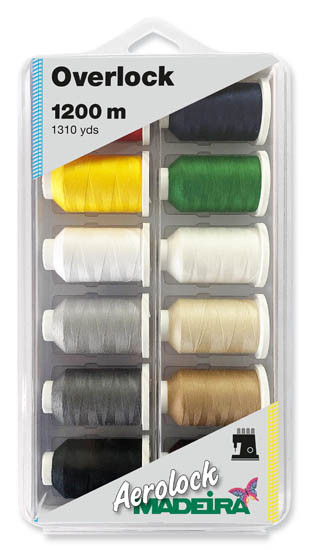 Madeira - Aerolock 125 - Sewing Thread - Blisterbox/Solids | Sit n' Sew