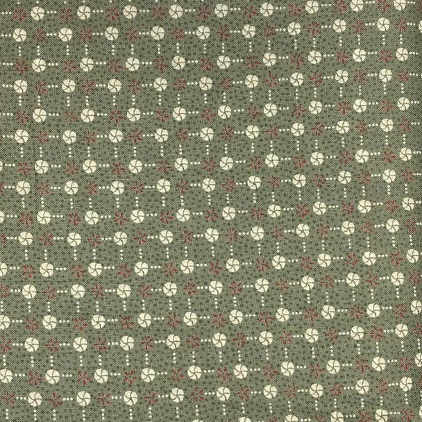 Dk Sage Summer Holiday Flowers & Shells quilting fabric by RJR