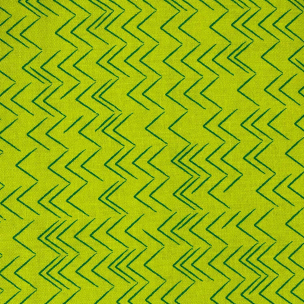 Benartex - Modern Marks - Abstract Chevron - Lime | Sit n' Sew Fabrics By the Yard