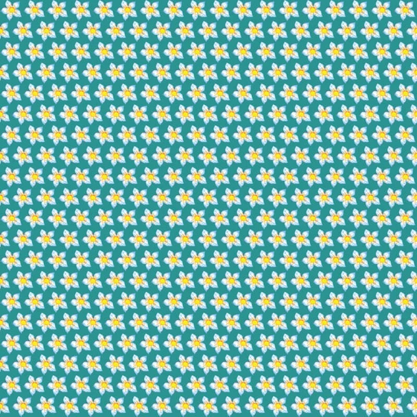 Blue Finch & Fern Box Step quilting fabric by RB Studios