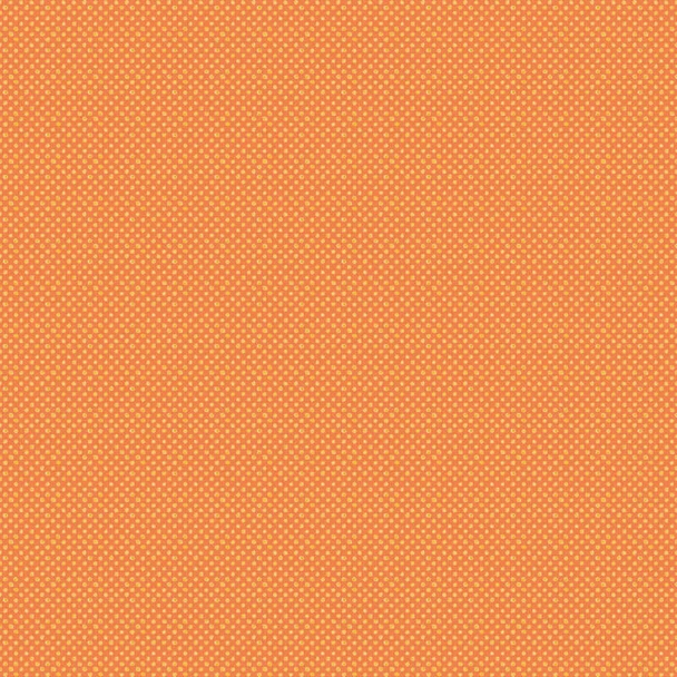 Orange Finch & Fern Dot Polka quilting fabric by RB Studios