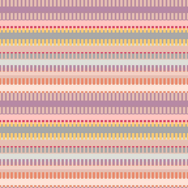 Lavender Color Notes Blanket Stripe quilting fabric by RB Studios