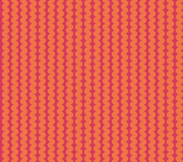 Red/Orange Color Notes Rick Rack quilting fabric by RB Studios