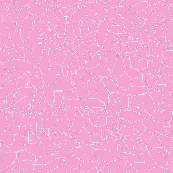 Pink Citrus Pop Cluster quilting fabric by RB Studios