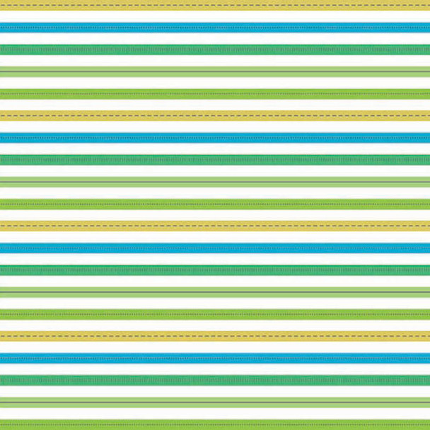 Ribbit Lake - Rainbow Stripe - Green