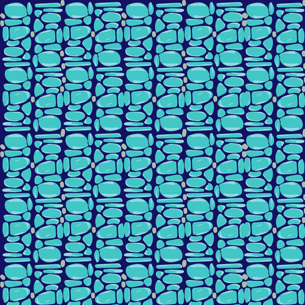 Blue Studio Palettes Pebble Print quilting fabric by RB Studios