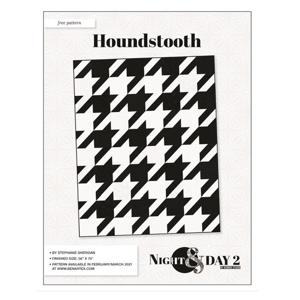 Benartex - Houndstooth - Quilt Pattern