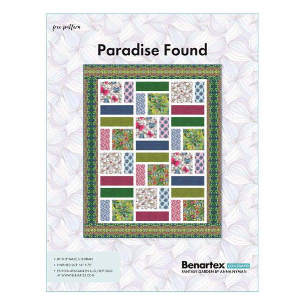 Benartex - Paradise Found - Quilt Pattern