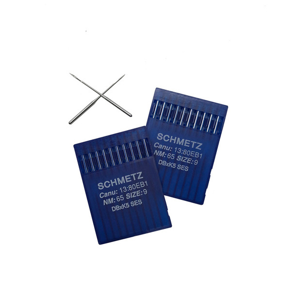 Schmetz Embroidery Needles 65/9 DBxK5 Light Ball Point (SES) 10Pk sewing needle package