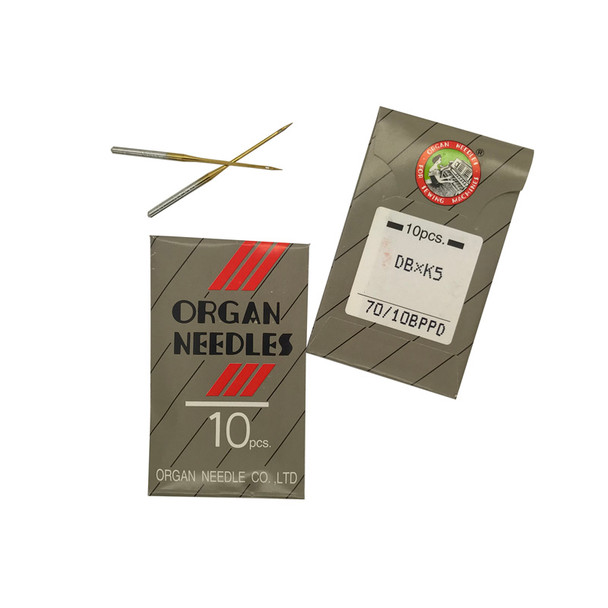 Organ Embroidery Needles 70/10 DBxK5 Titanium Ball Point (BPPD) 10Pk sewing needle package