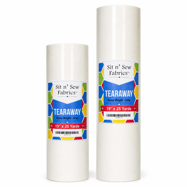 Tearaway Embroidery Backing/Stabilizer - Heavy Weight - Crisp