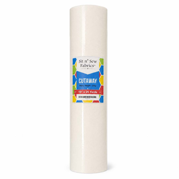 Cutaway Embroidery Backing/Stabilizer - Heavy Weight - Crisp