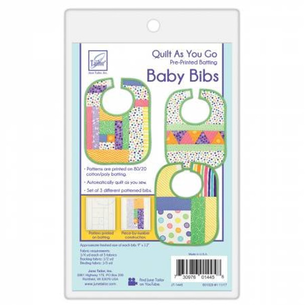 Quilt As You Go - Baby Bibs