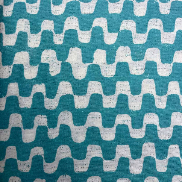 Red Rooster - Stone Age - Wave Stripe - Turquoise