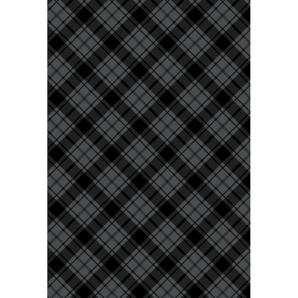 Benartex - Great Outdoors - Great Outdoors - Comfort Plaid - Charcoal - Charcoal