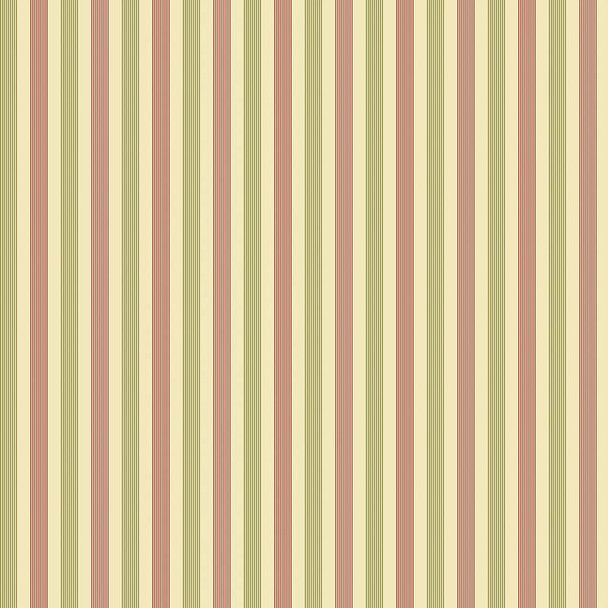 Red/Cream Homestead Colonial Stripes quilting fabric by Benartex