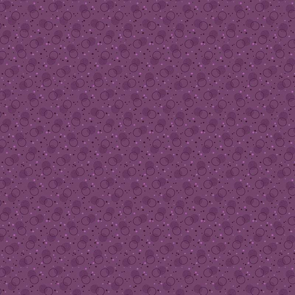 Benartex - Homestead Country - Bubble - Purple