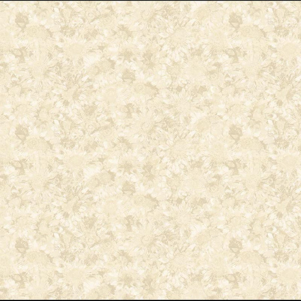 Benartex - Sunshine Garden - Tonal Daisies - Cream