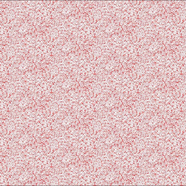 Benartex - Wildflower Meadow - Tiny Tonal Daisies - Red