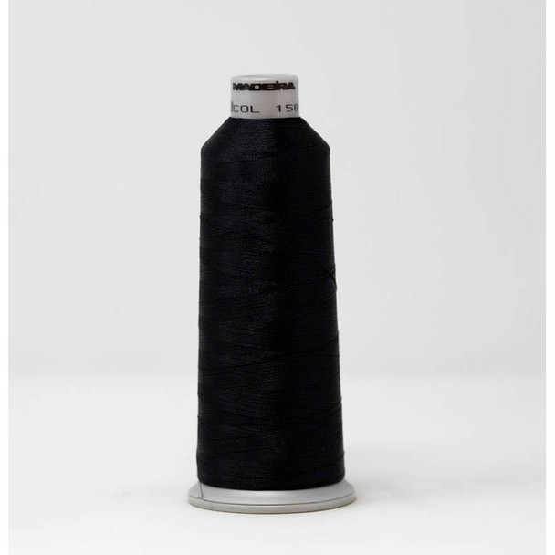 1589 Ebony Madeira Polyneon 40wt 5500 Yard Polyester embroidery thread spool