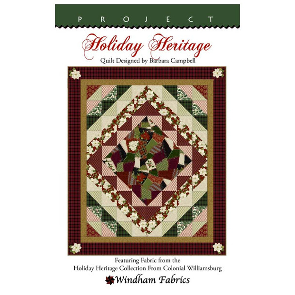 Cover of the Windham Fabrics - Holiday Heritage - Quilt Pattern pattern