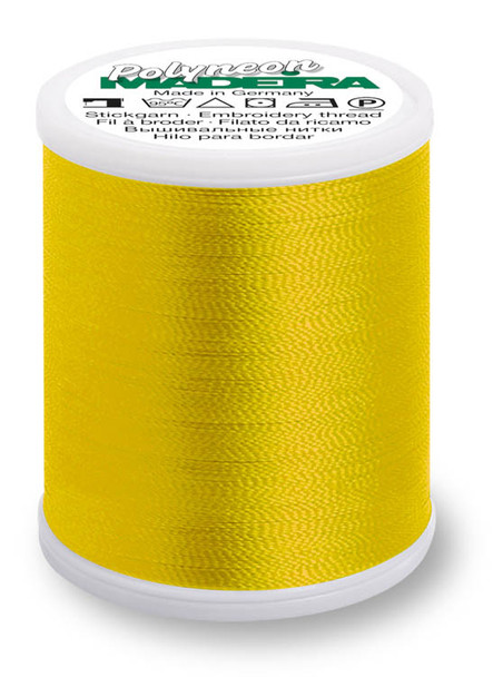 Madeira - Polyneon - Polyester Embroidery/Sewing Thread - 1971 Canary Gold | Sit n' Sew Fabrics