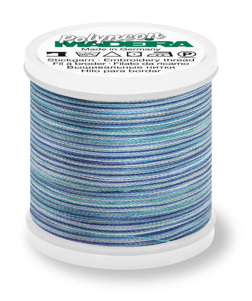 Madeira - Polyneon - Polyester Embroidery/Sewing Thread - 1601 Ocean | Sit n' Sew Fabrics