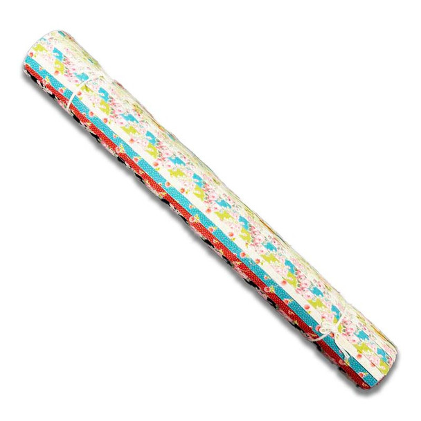 Mon Cheri 14-piece fat quarter bundle rolled together in assorted floral prints