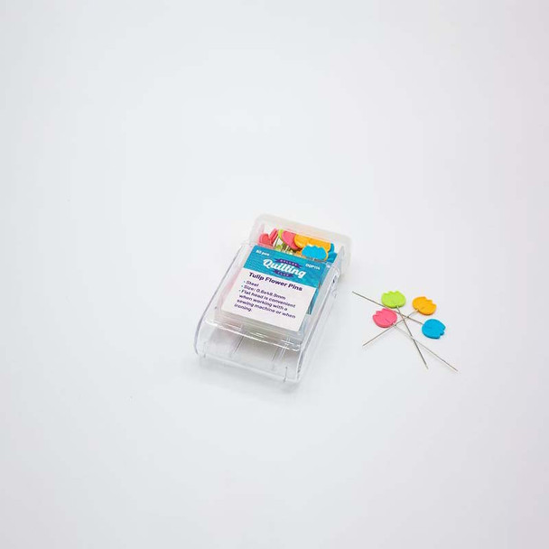 DQC - Straight Pins - Tulips - 60Pk