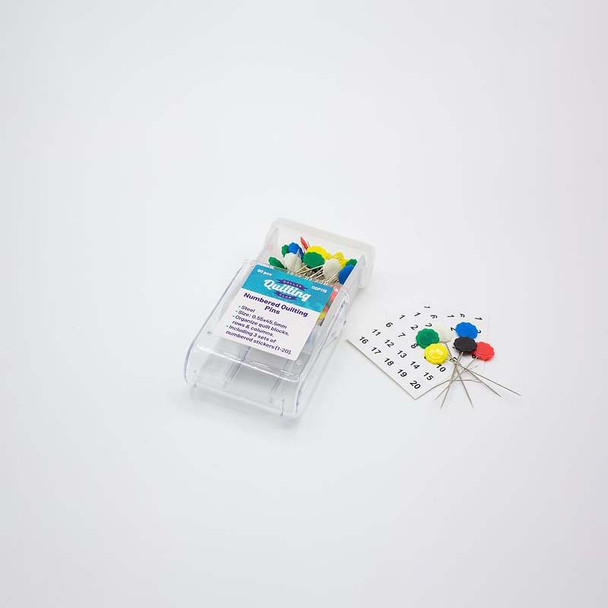 DQC - Straight Pins - Numbered - 60Pk
