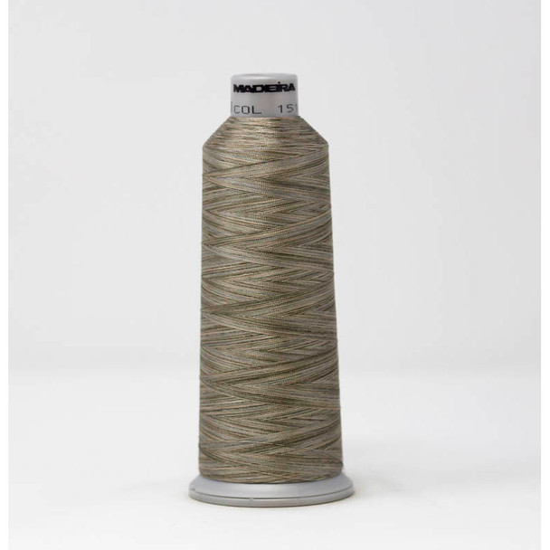 Madeira - Polyneon - Polyester Embroidery/Sewing Thread - 5500 Yards - Color 1512 Gray