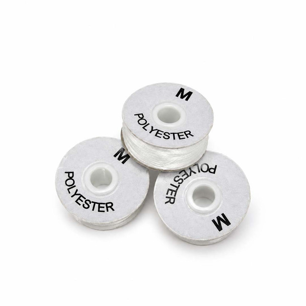 3 MET Pro, Sew Smooth style M bobbins, stacked