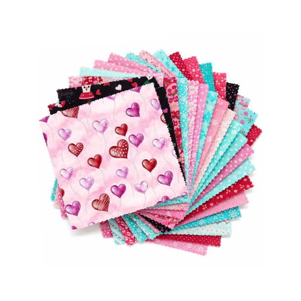Triangle Love - 5'' Squares/40pc