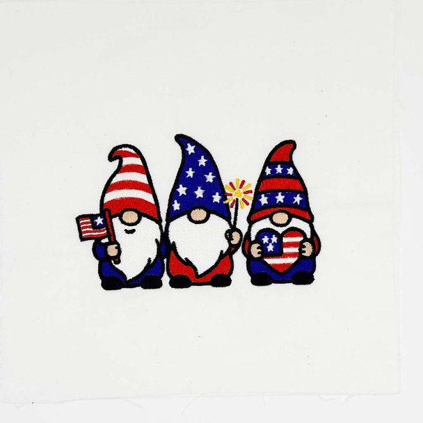 Patriotic Gnomes - Independence Day Characters - Red, White, Blue