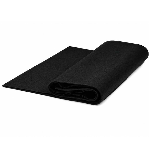 Acrylic Felt - Black - By the Yard - 36"