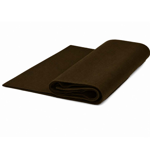 Acrylic Felt - Brown - By the Yard - 36"