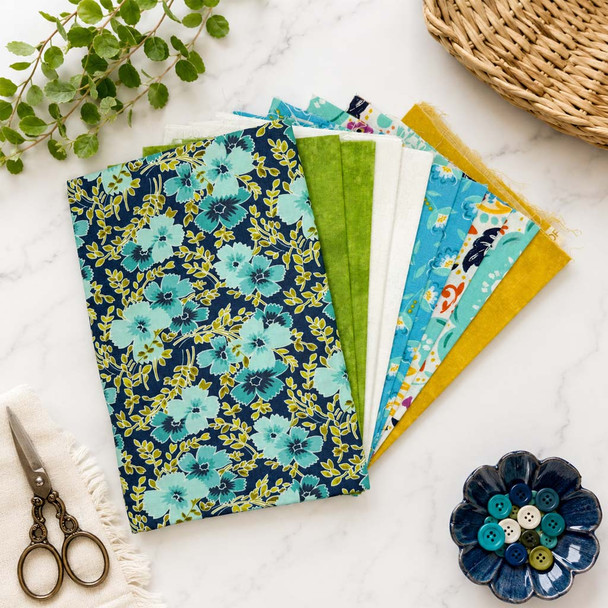 Quilters Muse Bundle - Sunshine Harbor/10pc