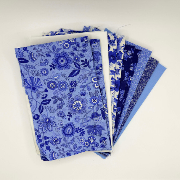 Quilters Muse Bundle - Blue Willow/10pc