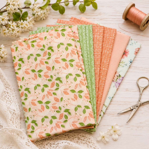 Quilters Muse Bundle - Peach Orchard/10pc