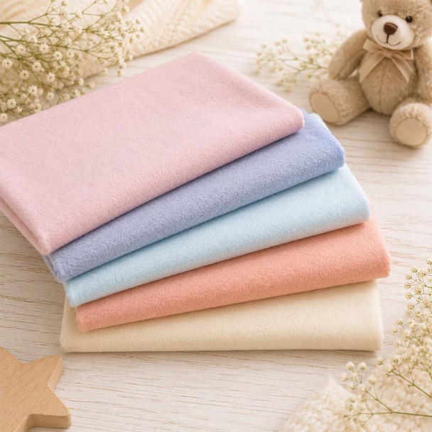 Quilters Muse Bundle - Pastel Flannel/5pc