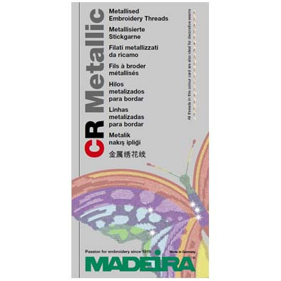 Madeira - CR Metallic Metallic Thread Color Card