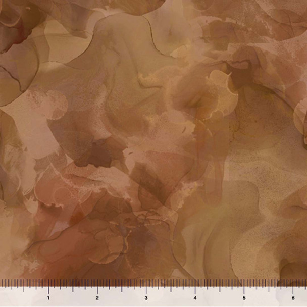 QT Fabrics - Aura 108 - Watercolor Blender - Pecan